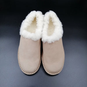 Suede Woolen Slippers - SC21-SSLP07-01 - Size 7