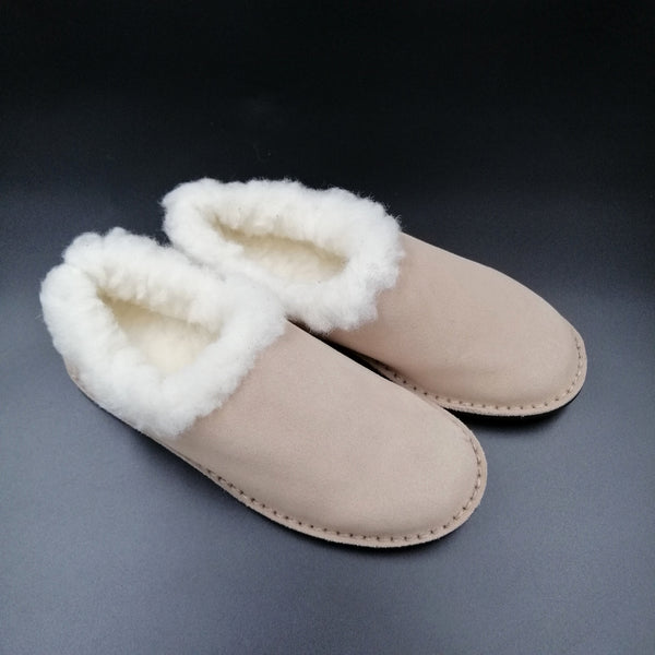 Suede Woolen Slippers - SC21-SSLP06-01 - Size 6