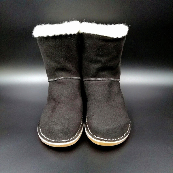 Suede Short Boots - SC20-SSB08-04 - Size 8
