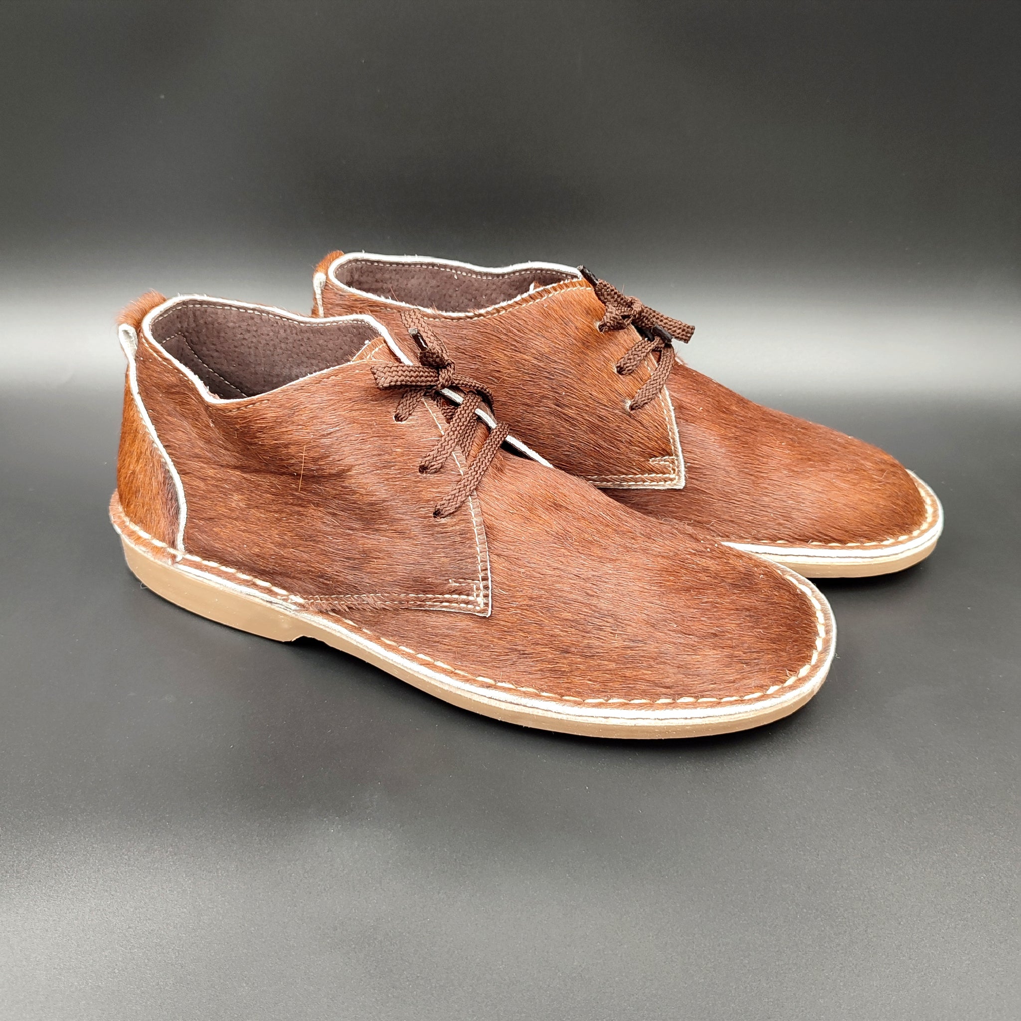 African Cowhide Veltskoene Leather Mens Shoes – Sanga Collection